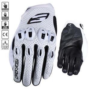 Gloves: FIVE Stunt EVO 2 Leather Gloves