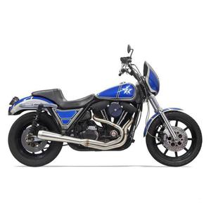 BASSANI STAINLESS 2 INTO 1 ROAD RAGE 3 EXHAUST SYSTEM FOR HARLEY DAVIDSON FXR MO&hellip;