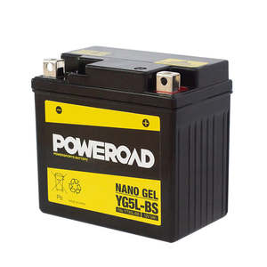 YG5L-BS Non-DG Nano Gel Battery Poweroad. Alt: YTX5L-BS ^ (CYG5LBS)