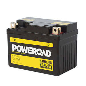 YG4L-BS Non-DG Nano Gel Battery Poweroad. Alt: YTX4L-BS ^ (CYG4LBS)