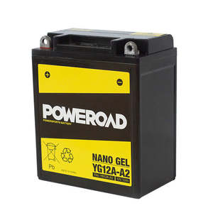 YG12A-A2 Non-DG Nano Gel Battery Poweroad. Alt: CYG12AA YB12A-A2 (CYG12AA2)
