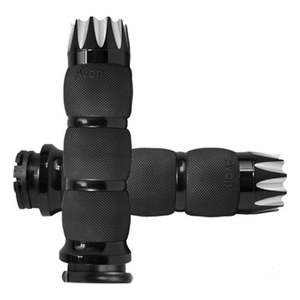 AIR-90-ANO-EX BLACK EXCALIBUR AIR CUSHIONED GRIPS FOR CABLE OP THROTTLE