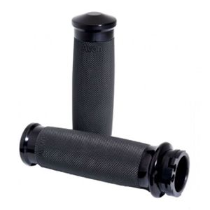 AVON PERFORMANCE CUSTOM CONTOUR GRIPS IN BLACK FOR 1974-2023 HARLEY DAVIDSON SIN&hellip;