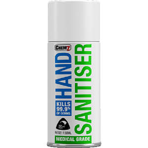 Chemz: Chemz Aerosol Hand Sanitiser (400 ml)