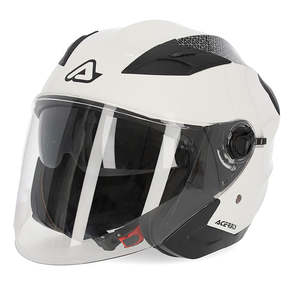 Open Face Helmets: Acerbis Firstway 2.0 Jet - Solid Colours