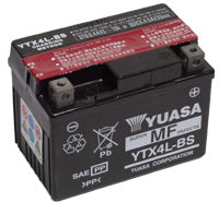 YTX4L-BS Non-DG Factory Sealed Battery Yuasa. Alt: CYG4LB ^ (YTX4LBS)