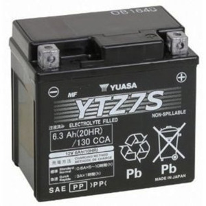 YTZ7S Non-DG Factory Sealed Battery Japan Yuasa ^ (YTZ7SJ)