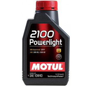 Car: 2100 Powerlight 10w40
