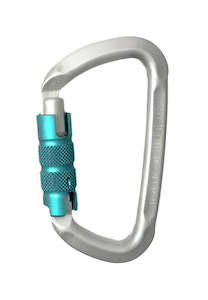 Edelrid Carabiner Quickdraws: ED Carabiner D-Classic 3000 Triple
