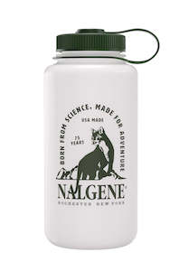 Nalgene: Nalgene HDPE W/M 75th Anniv,Natural,1lt