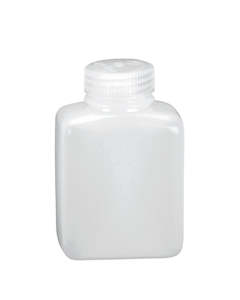 Nalgene HDPE Square W/M 250ML,Natural