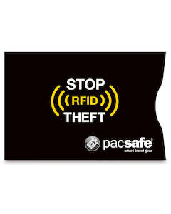 Pacsafe RFIDsleeve 25 card (10 x 2pk), black