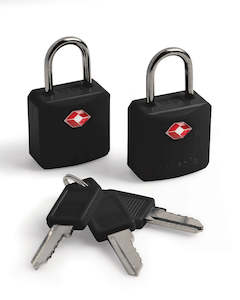 Pacsafe Locks: Pacsafe Prosafe 620 TSA luggage locks, black