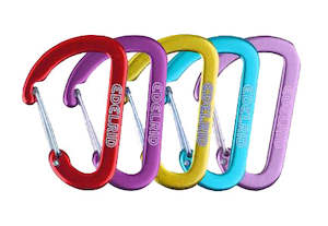 Edelrid Accessories: ED Gear Carabiner Micro O, Blue
