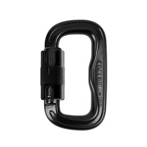 Edelrid Carabiner Quickdraws: ED Carabiner Foras Triple Lock, Night