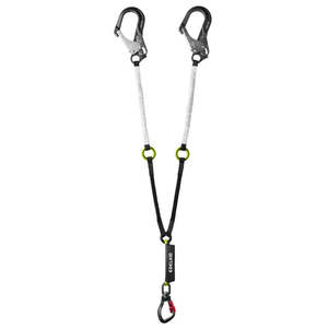 Edelrid Slings Lanyards: Edelrid Shockstop-Y 140 Tie-Back Giant Ansi