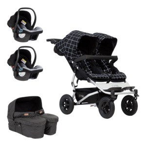 Carrycot: duet™ travel system and carrycot plus™ for twins bundle