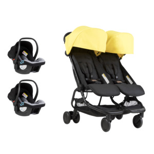 All: nano duo™ travel system for twins bundle