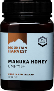Products: Manuka Honey UMF 15+ 500g Mountain Harvest NZ