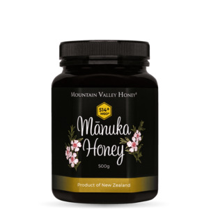 Products: Mānuka Honey MGO 514+ Pure, Raw New Zealand Manuka Honey