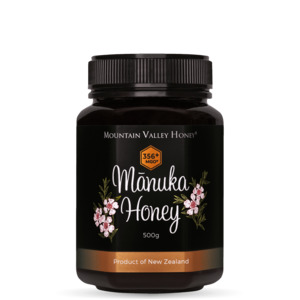 Products: Mānuka Honey MGO 356+ Pure, Raw New Zealand Manuka Honey