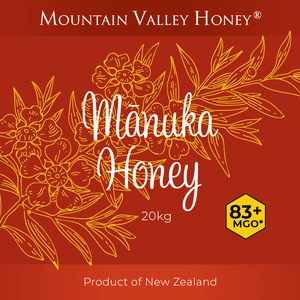 Products: Mānuka Honey MGO 83+ Bulk - Mountain Valley Honey