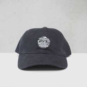 Retro Badge Cap - Black Canvas