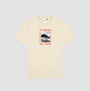 Mens Surf Shirt: Mounties Tee - Natural