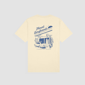 Longboards Store Tee - Natural