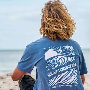 Clearance: Mt Maunganui Dawn Patrol - Blue Denim