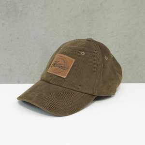 Headwear: Corduroy Cap - Khaki Brown