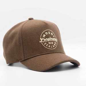 Headwear: Heritage Wool Cap - Chocolate