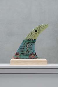 Vintage Fin - Surfer Girl