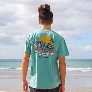 Surfing Gifts For Him: Mt Maunganui Surf - Sea Green