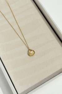 Clam Necklace - Gold