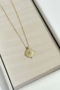 Sunrise Pendant - Gold
