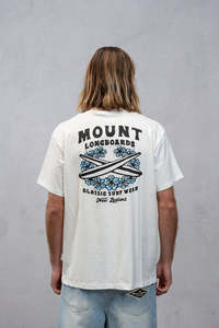 Longboards Lei Tee - White
