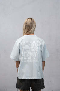 Mt Maunganui Surf Poster Women's Tee - Lavender