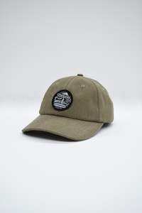 Mount Longboards: Mount Retro Canvas Cap - Olive