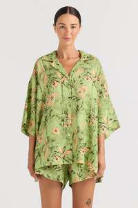 Womens Tops: Tropico Over Shirt - Margarita