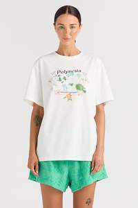 Womens Tops: Isola Tee - White