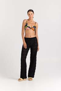 Womens Bottoms: Messina Knit Pant - Black
