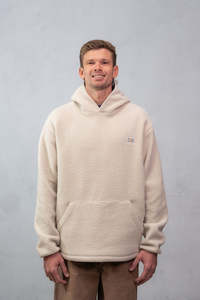 Mount Longboards: After Surf Sherpa Hoodie - Natural