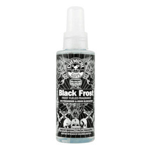 Car Cleaning: Black Frost Air Freshener & Odor Eliminator