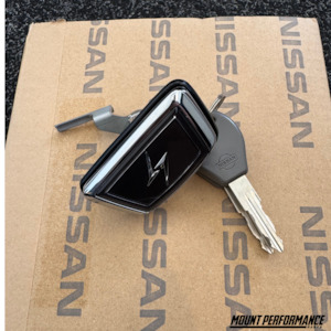 GENUINE NISSAN SILVIA S13 BOOT / TRUNK LOCK & KEY ASSEMBLY