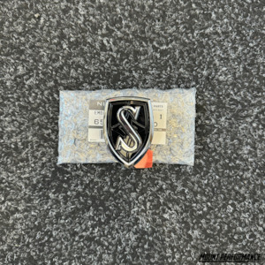 GENUINE S14 SILVIA NISSAN HOOD EMBLEM (BLACK)