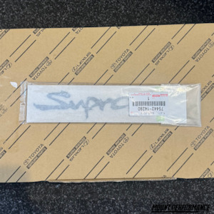 Genuine TOYOTA Supra Rear Emblem Badge