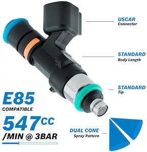 Bosch Motorsport: Bosch Motorsport 547cc EV14 Medium USCAR Fuel Injector