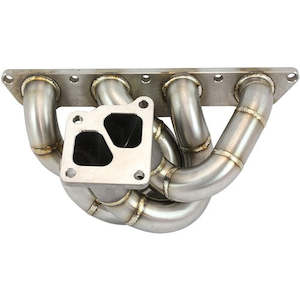 AEROFLOW Mitsubishi EVO 4G63 V-Band Low Mount Stainless Steel Turbo Manifold
