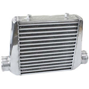 AEROFLOW 280x300x76mm Street Series Aluminium Intercooler, Polished Finish